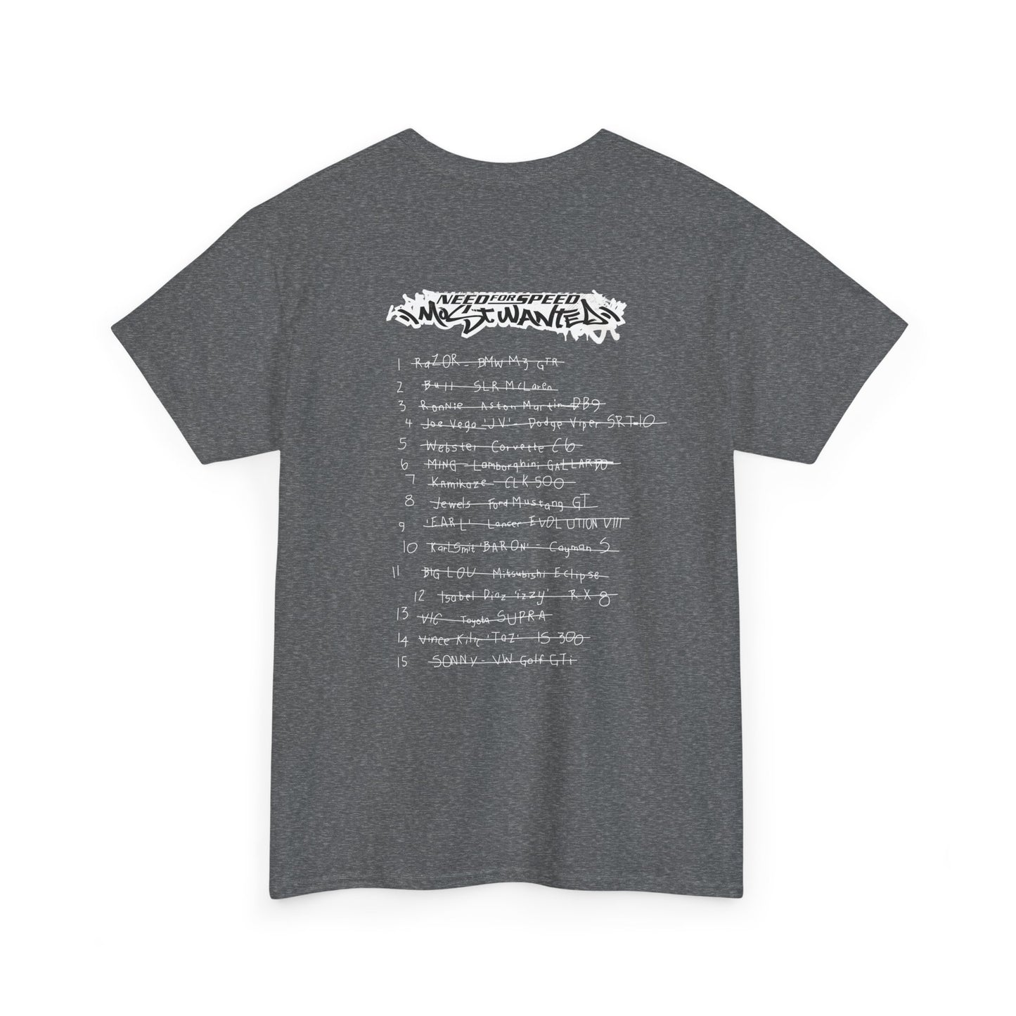 Need for Speed Most Wanted Blacklist Defeated T-shirt