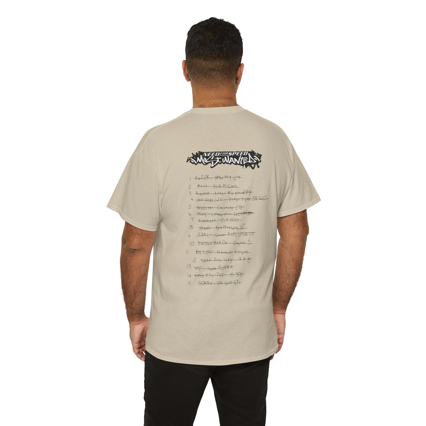 Need for Speed Most Wanted Blacklist Defeated T-shirt